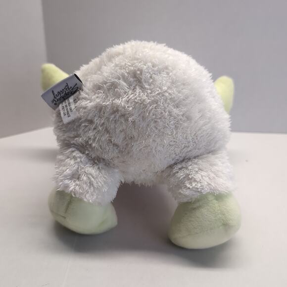 Stephan Baby Plush Sleepy Eye Owl Stuffed Animal Toy Green White Pink - Picture 6 of 10